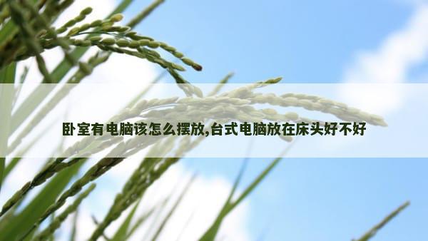 卧室有电脑该怎么摆放,台式电脑放在床头好不好