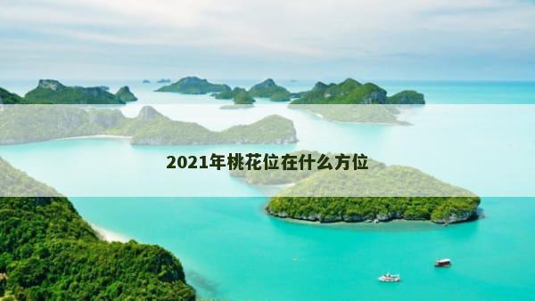 2021年桃花位在什么方位